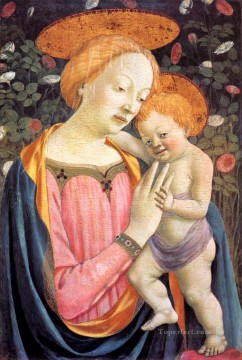 Virgen y el Niño 3 Renacimiento Domenico Veneziano Pinturas al óleo